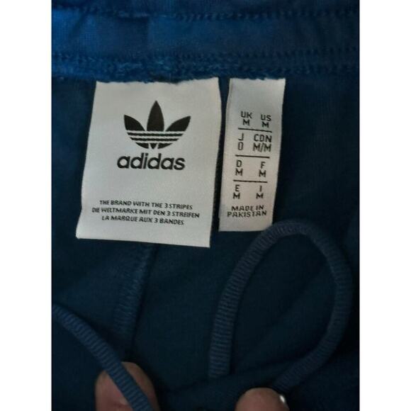 Adidas Originals Men's Blue White 3-Stripes Beckenbauer Sweatpants Size Medium - Picture 6 of 6